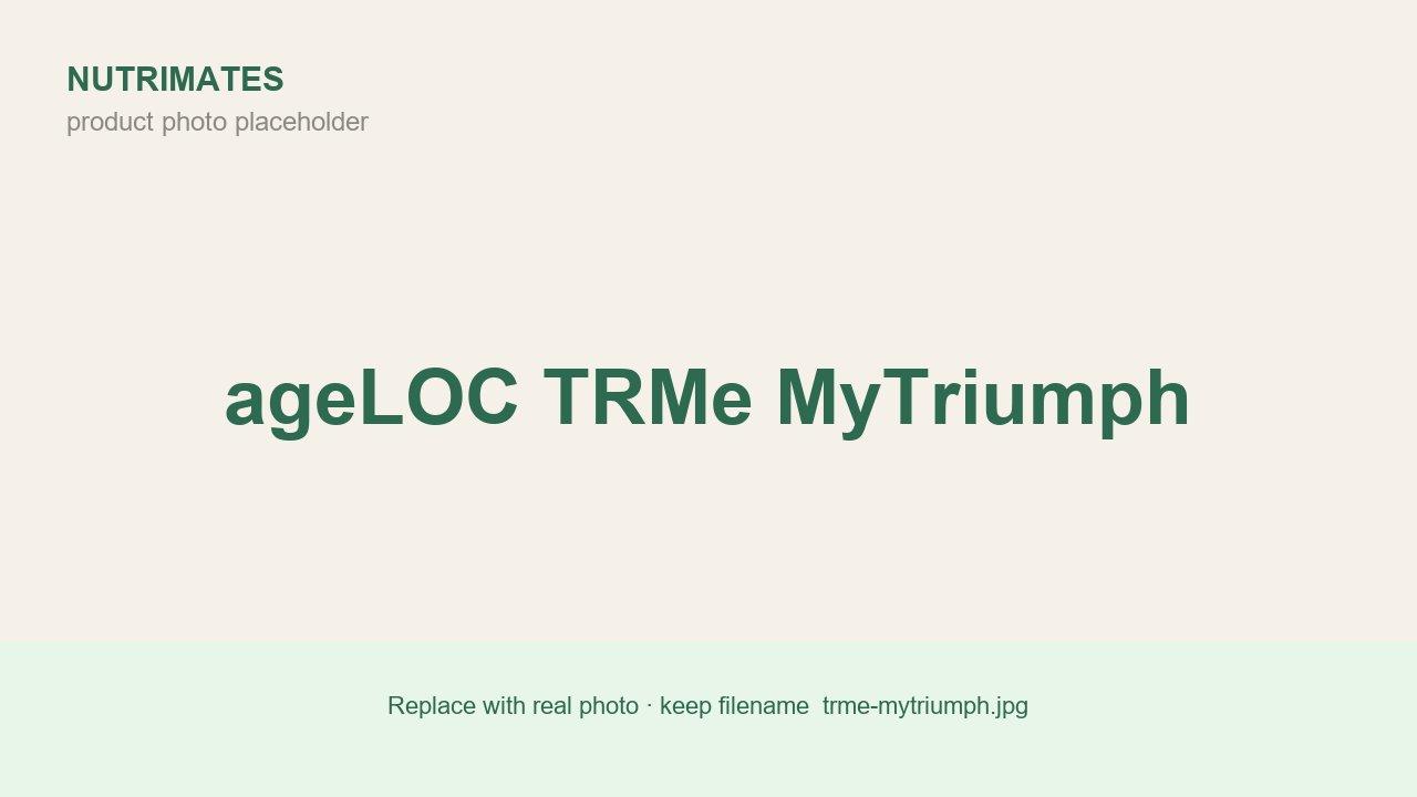 ageLOC TRMe MyTriumph